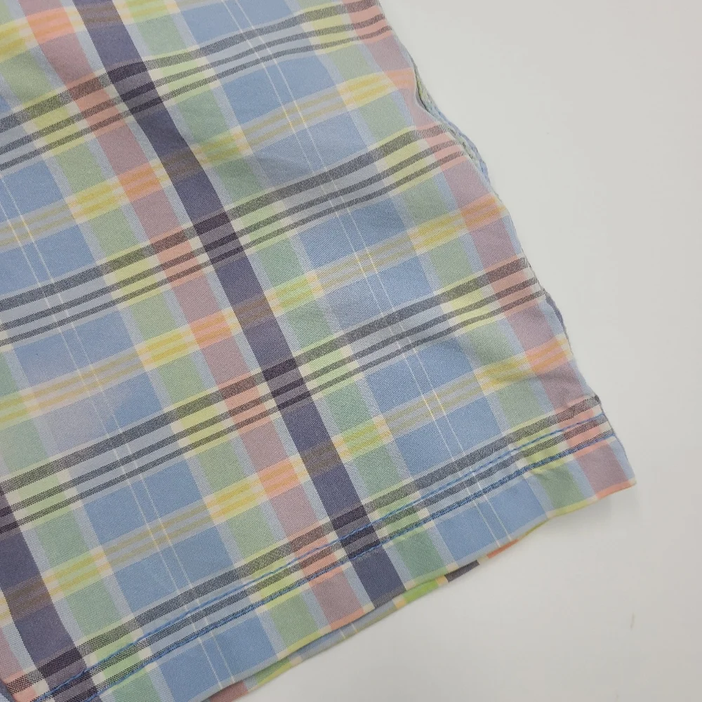 Janie and Jack pastel plaid